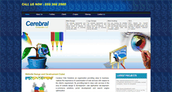 Desktop Screenshot of cerebralwebsolutions.com